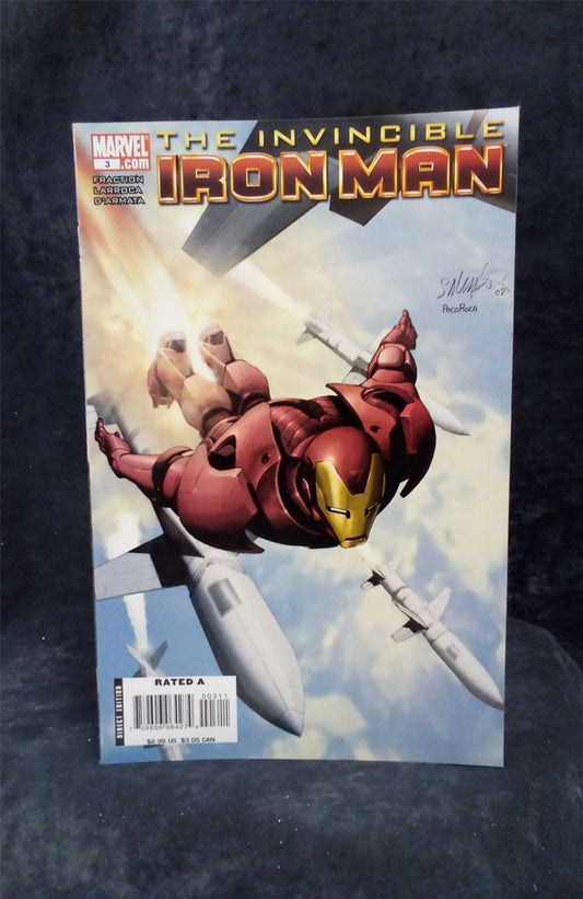 Invincible Iron Man #3 2008 Marvel Comics Comic Book