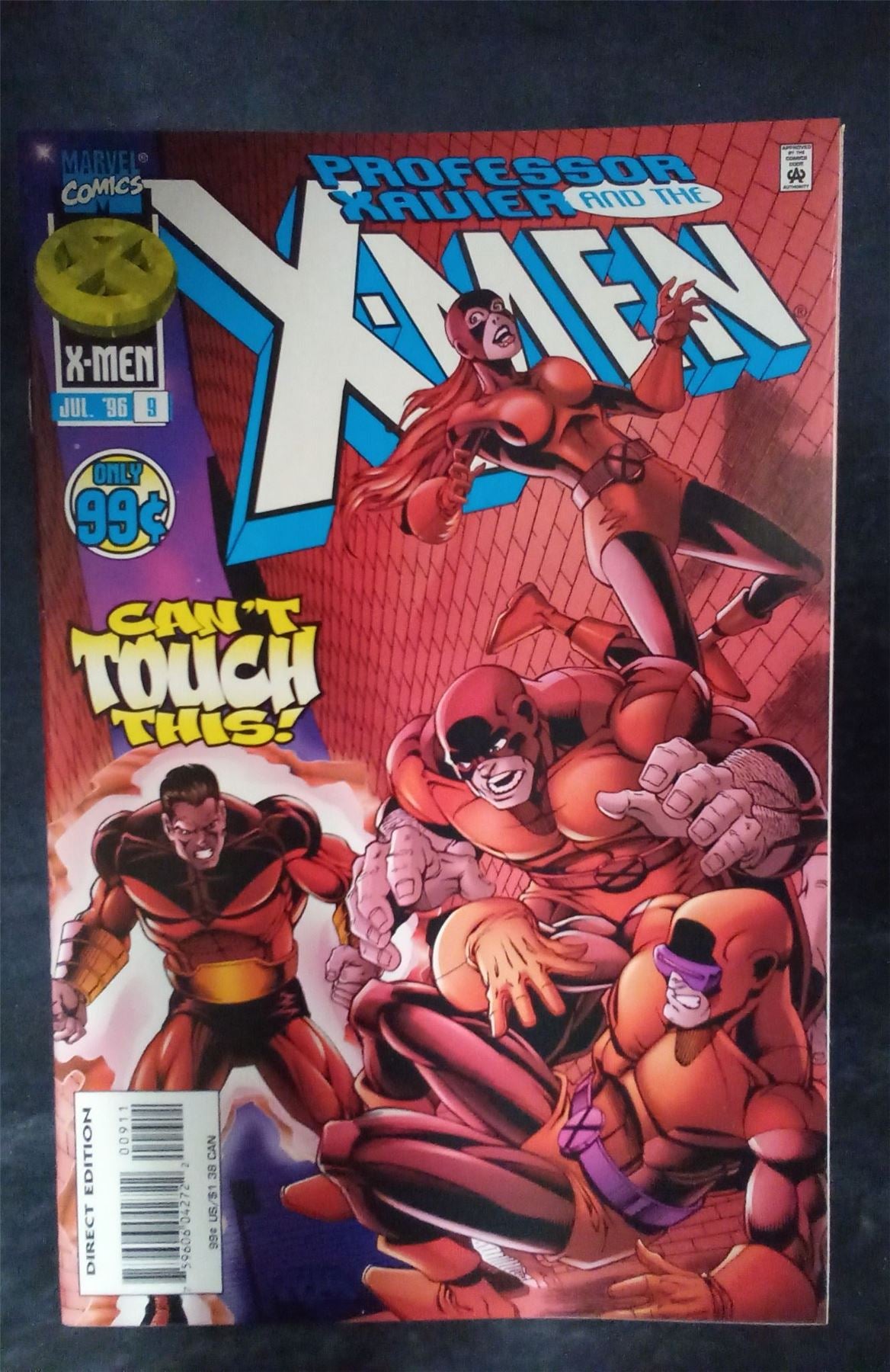Professor Xavier and the X-Men #9 1996 Marvel Comics Comic Book
