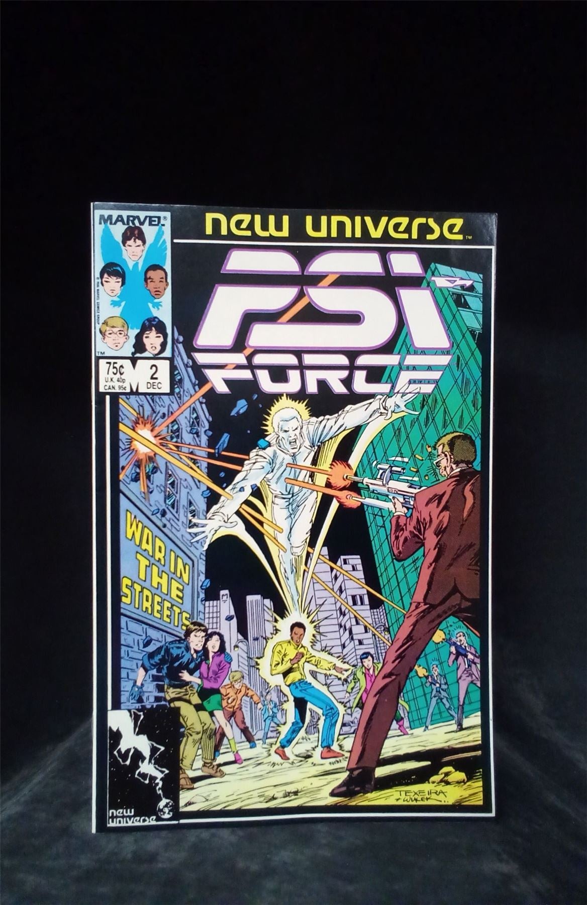 Psi-Force #3 Direct Edition 1987 Marvel Comics Comic Book