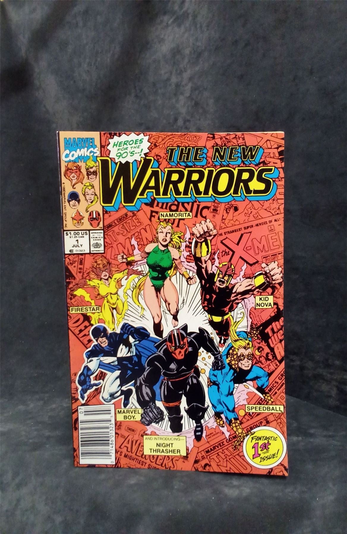 The New Warriors #1 1990 Marvel Comics Comic Book