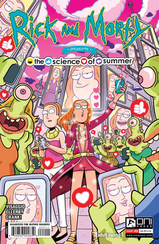 Rick And Morty Presents Science Of Summer #1 Cvr A Ellerby ( Oni Press Inc. Comic Book