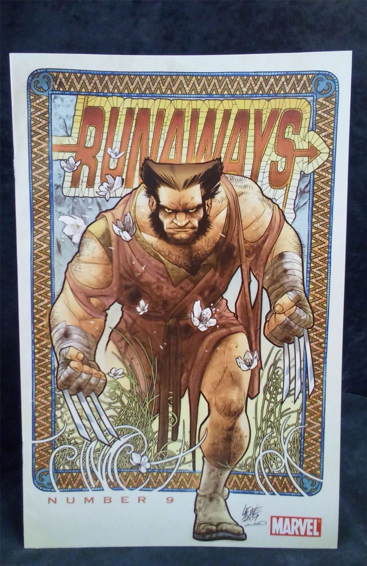 Runaways #9 Wolverine Cover 2009 Marvel Comics Comic Book
