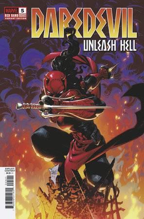 Daredevil Unleash Hell Red Band #5 Tan Var (polybag) Marvel Prh Comic Book 2025