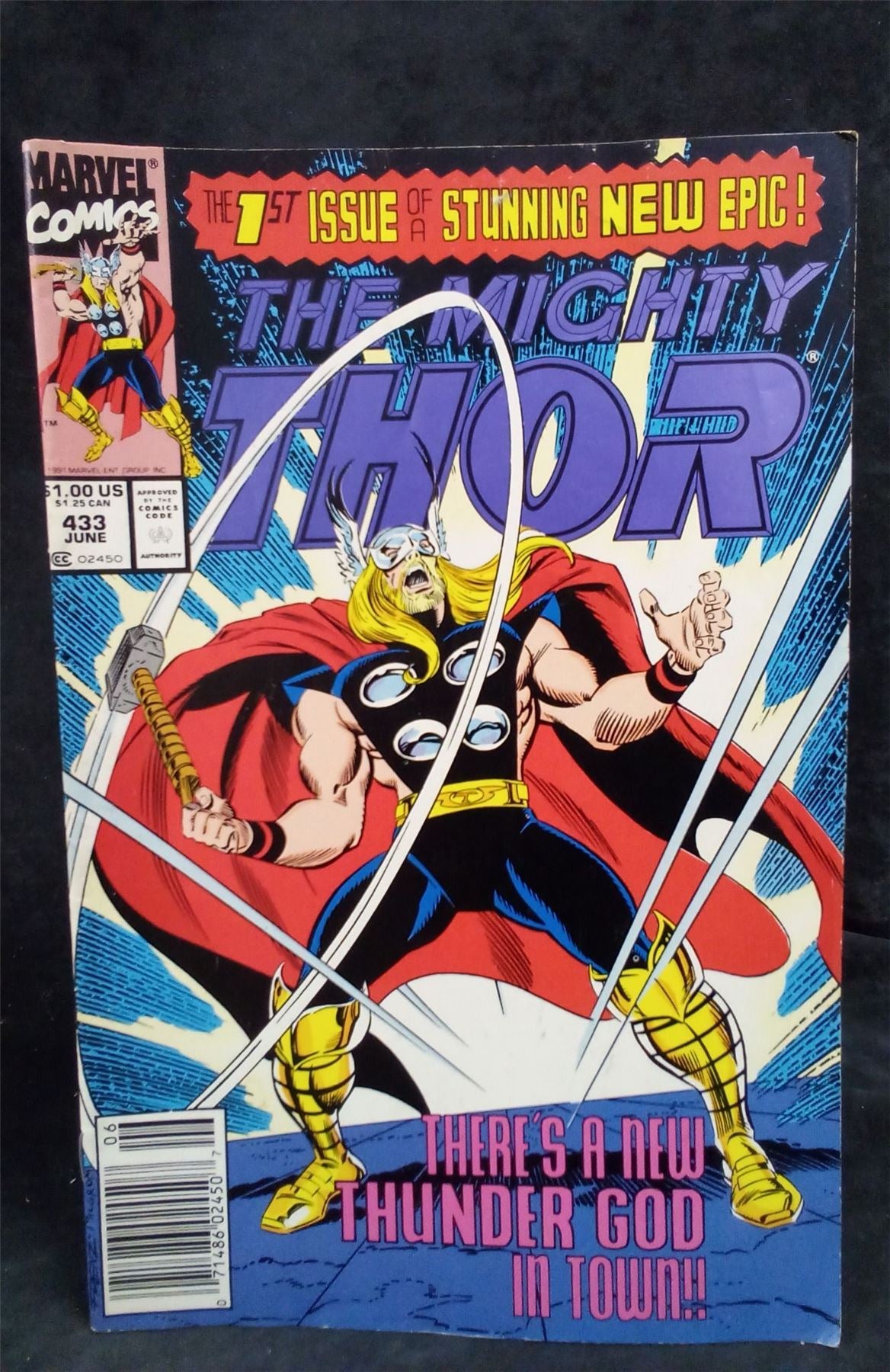 The Mighty Thor #433 1991 Marvel Comics Comic Book