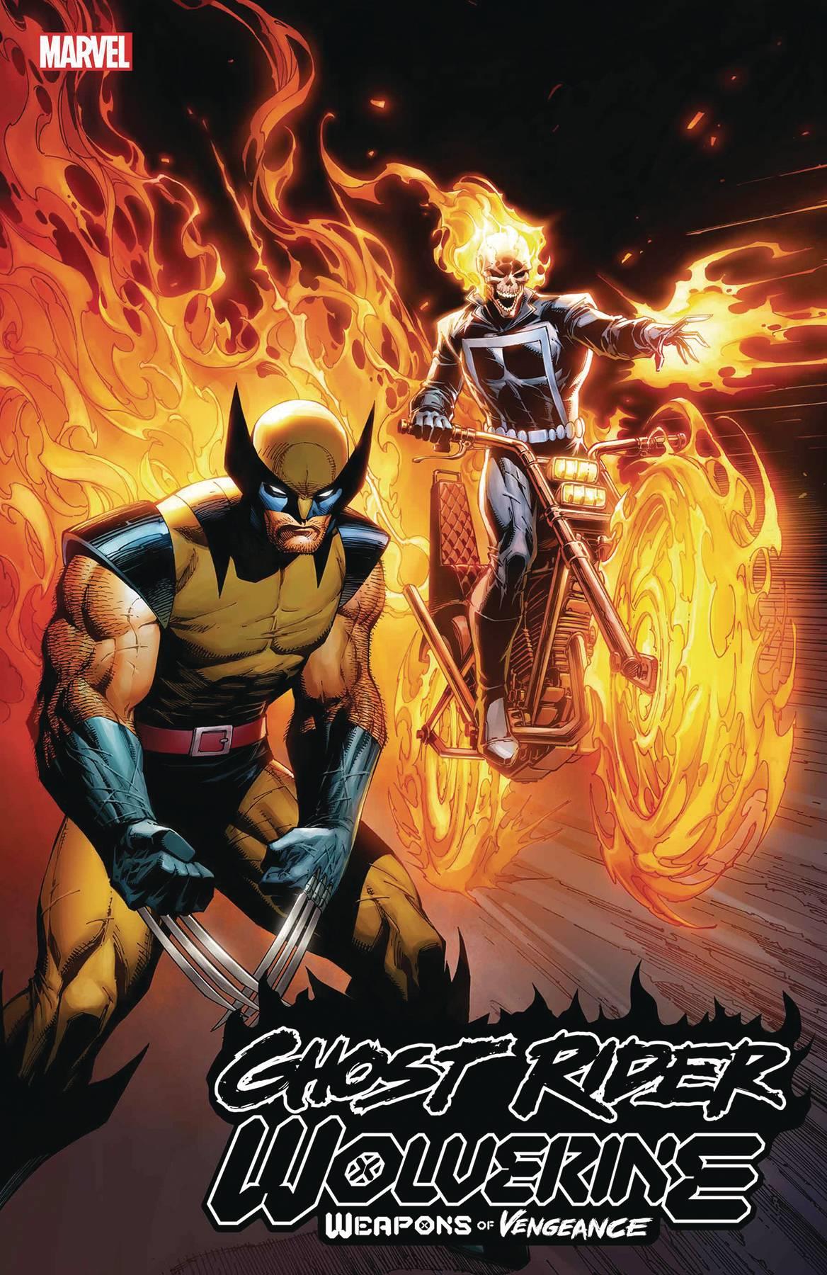 Ghost Rider Wolverine Weapons Vengeance Omega #1 Williams () Marvel Prh Comic Book 2023