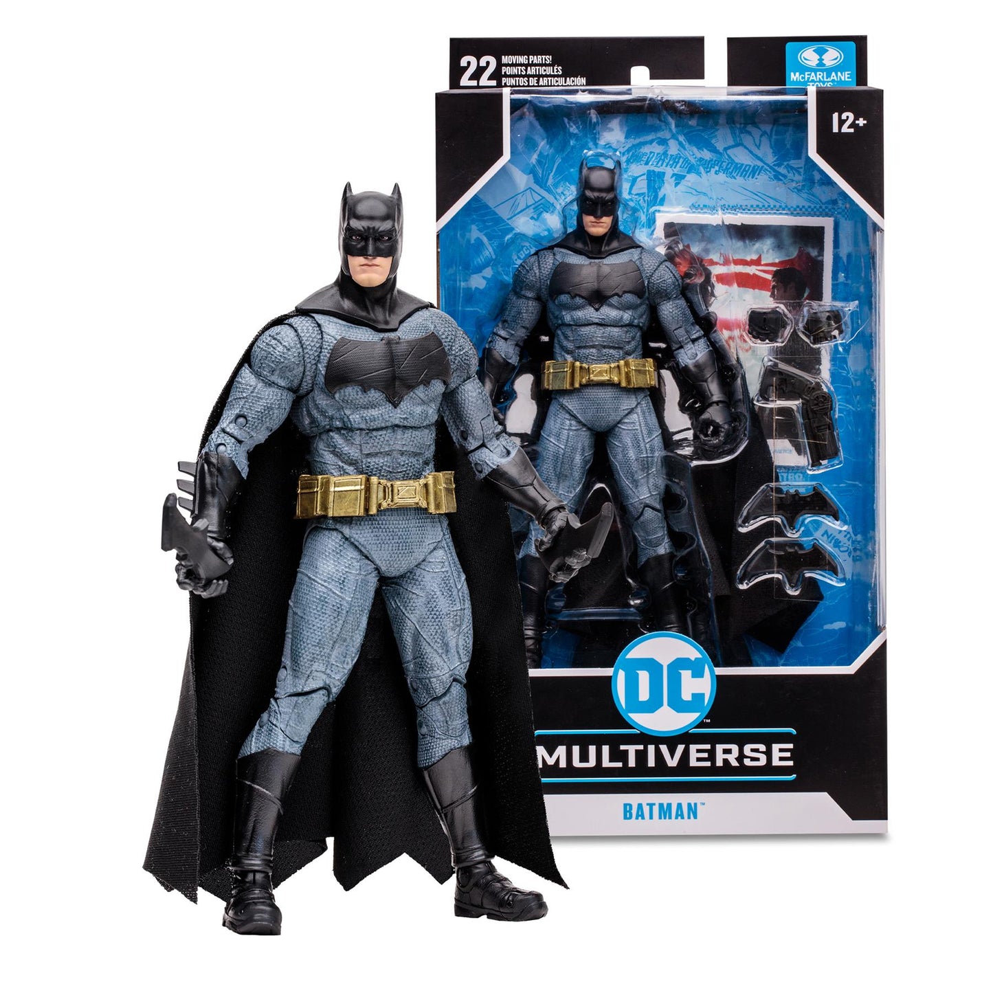 Dc Multiverse Theatrical Bvs 7in Batman Action Figure McFarlane