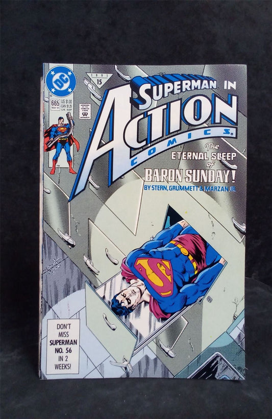 Action Comics #665 1991 DC Comics Comic Book