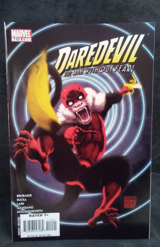 Daredevil #110 Monkey Cover 2008 Marvel Comics Comic Book