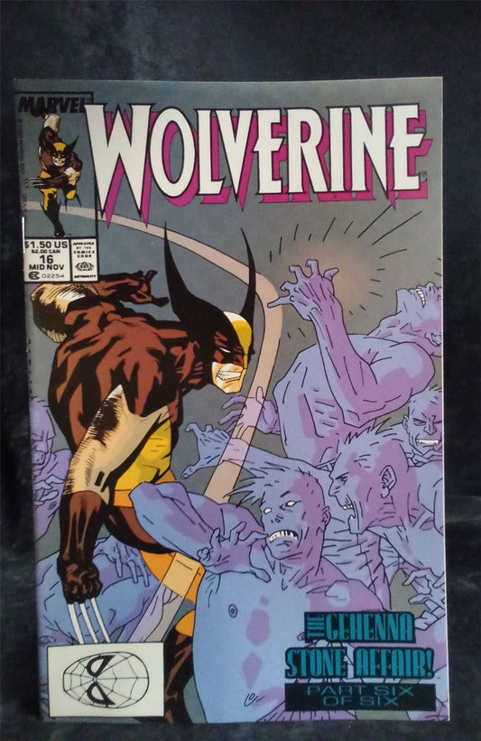 Wolverine #16 1989 Marvel Comics Comic Book