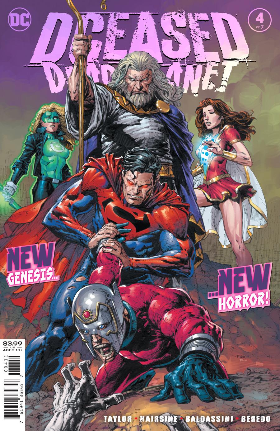 Dceased Dead Planet #4 () DC Comics Comic Book 2020