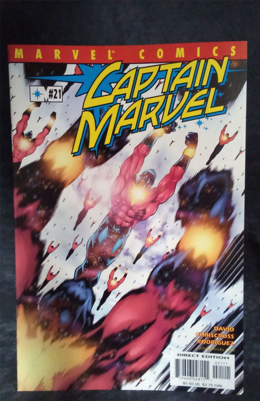 Captain Marvel Comics #21 2001 Marvel Comics Comic Book