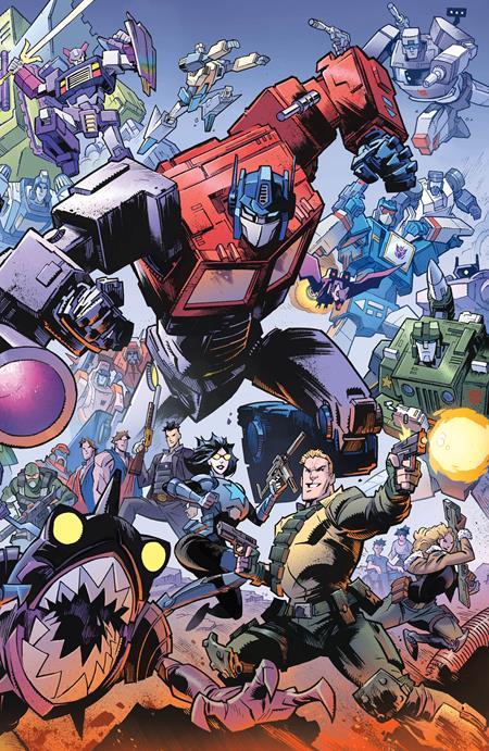 Gi Joe #8 Cvr G Jason Howard Energon Universe Second Anniversary Var Image Comics Comic Book