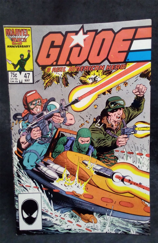 G.I. Joe: A Real American Hero #47 1986 Marvel Comics Comic Book