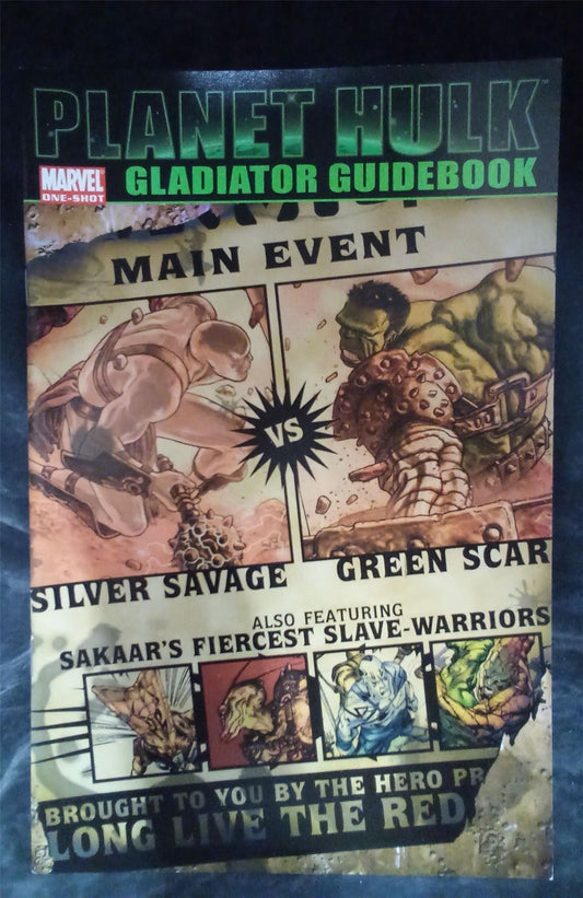 Planet Hulk: Gladiator Guidebook #1 2006 Marvel Comic Book
