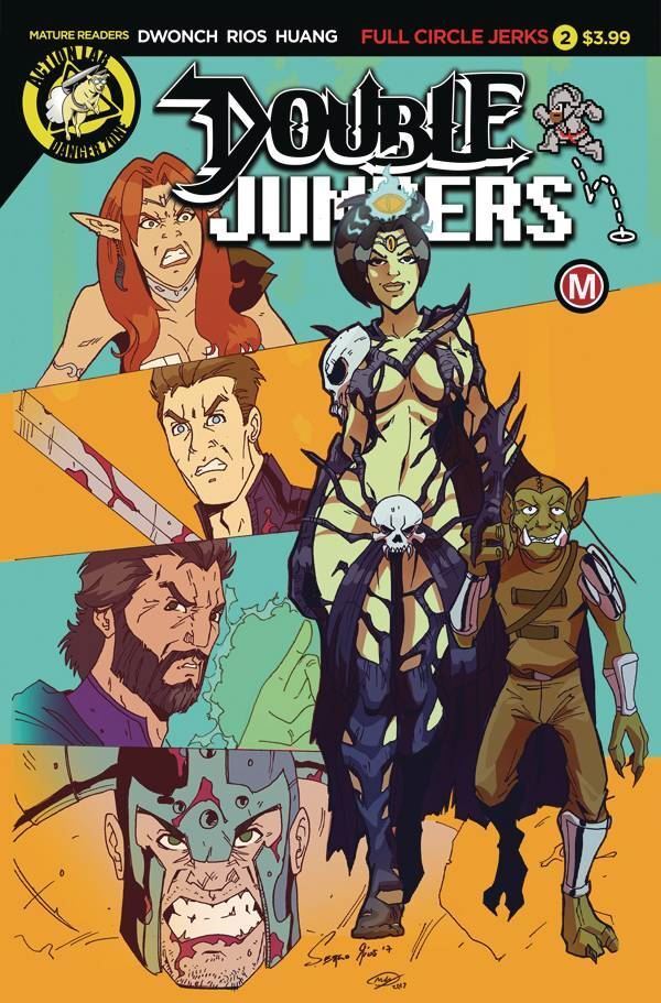 Double Jumpers Full Circle Jerks #2 Cvr A Rios Action Lab - Danger Zone Com... not-specified Comic Book