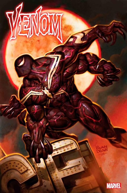 Venom #23 25 Copy Incv Ryan Brown Var (25 Copy Incv Ryan Brown Var) Marvel Prh Comic Book 2023