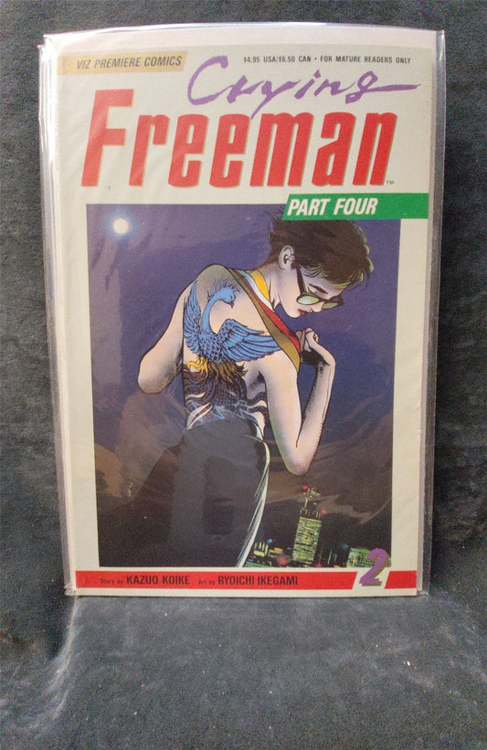 Crying Freeman Part 4 #2 1992 viz Comic Book