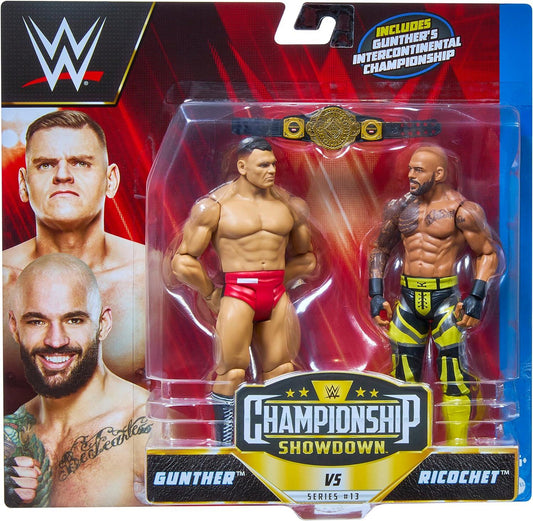 Wwe Championship Showdown Two-packs Series 13 Gunther Ricochet Action Figure