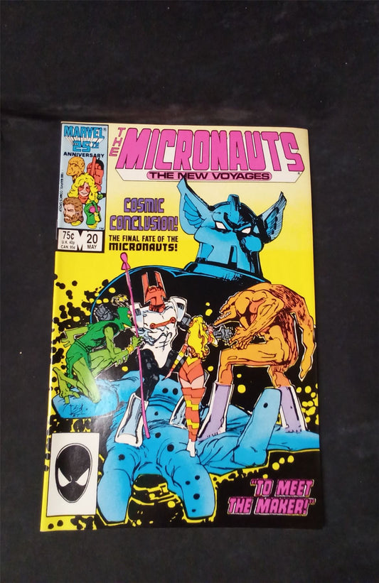 Micronauts: The New Voyages #20 1986 marvel Comic Book