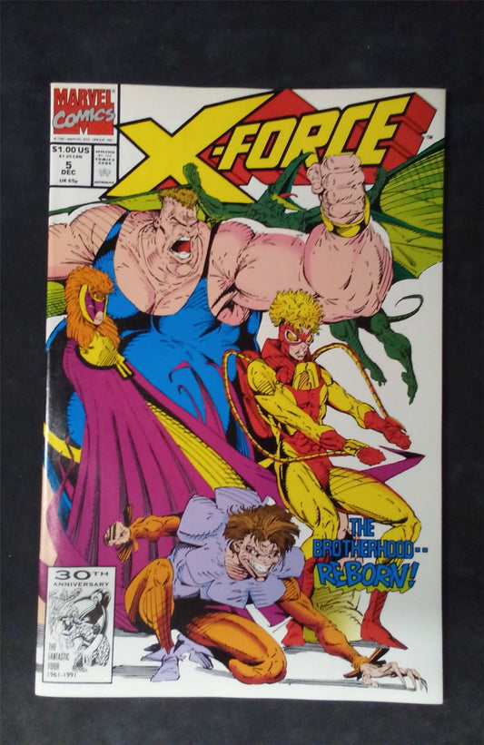 X-Force #5 1991 marvel Comic Book