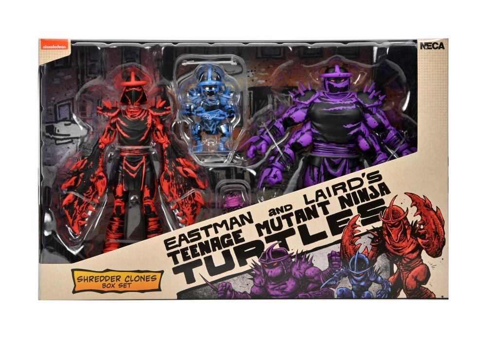 Tmnt Mirage Comics Shredder Clones Box Set 7in Action Figure NECA