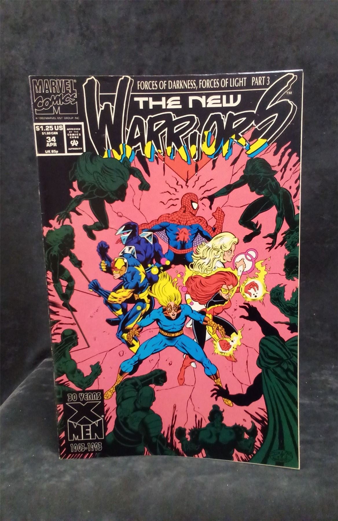 The New Warriors #34 1993 Marvel Comics Comic Book