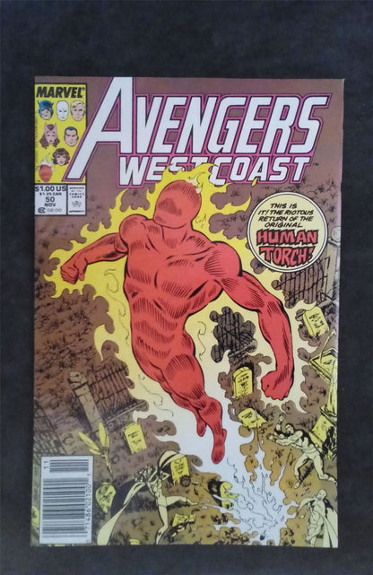 Avengers West Coast #50 1989 marvel Comic Book marvel Comic Book