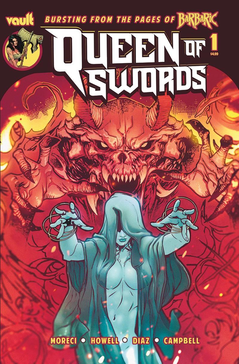 Queen Of Swords Barbaric Story #1 Cvr B Gooden & Diaz Vault Comics Comic Book