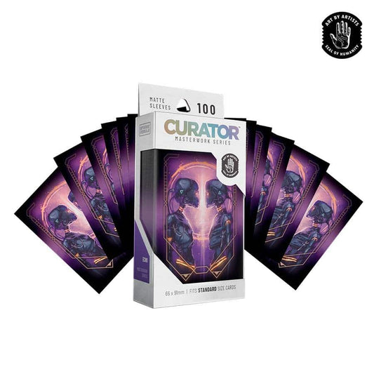 Curator: Masterwork Sleeves: Echo (NinjaJo) 100 ct By Orange Nebula