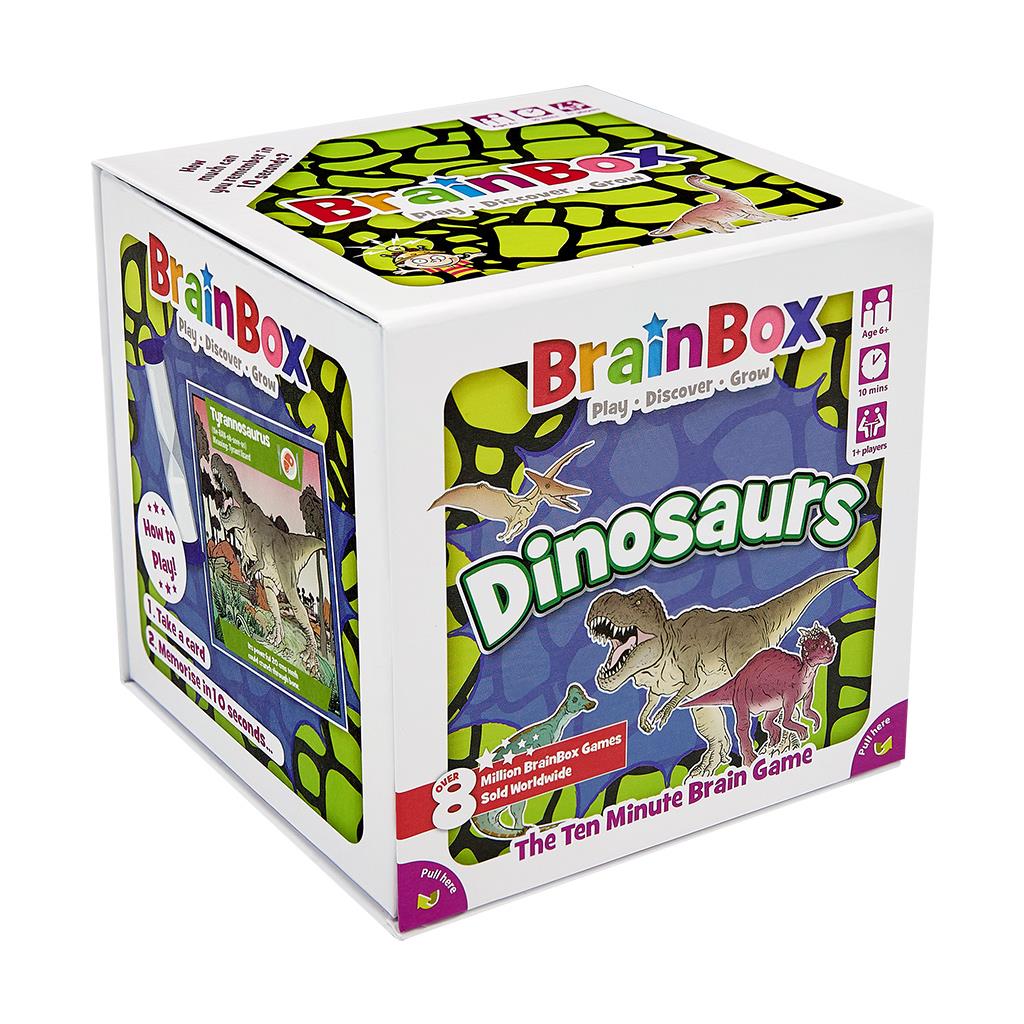 BrainBox Dinosaurs Board Game by Green Boardgames