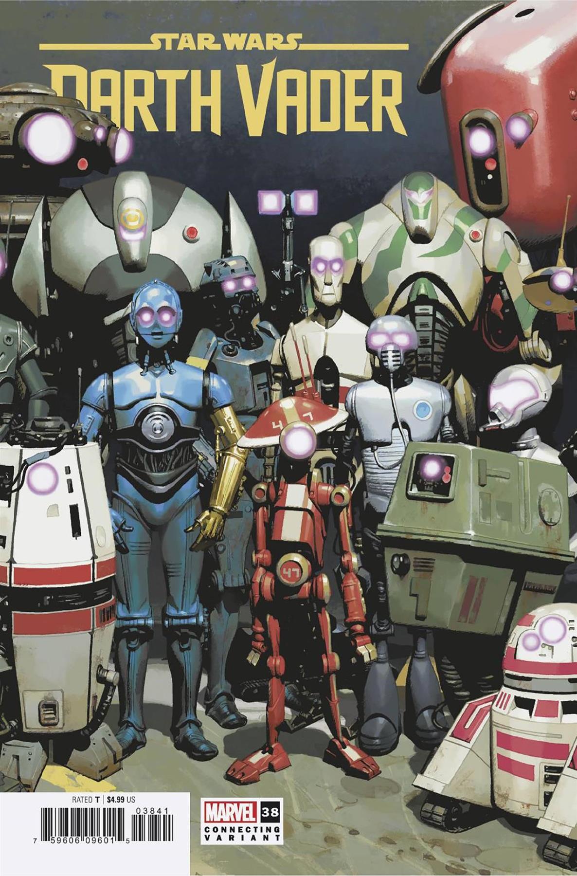 Star Wars Darth Vader #38 Casanovas Droids Connect Var (Casanovas Droids Connect Var) Marvel Prh Comic Book 2023