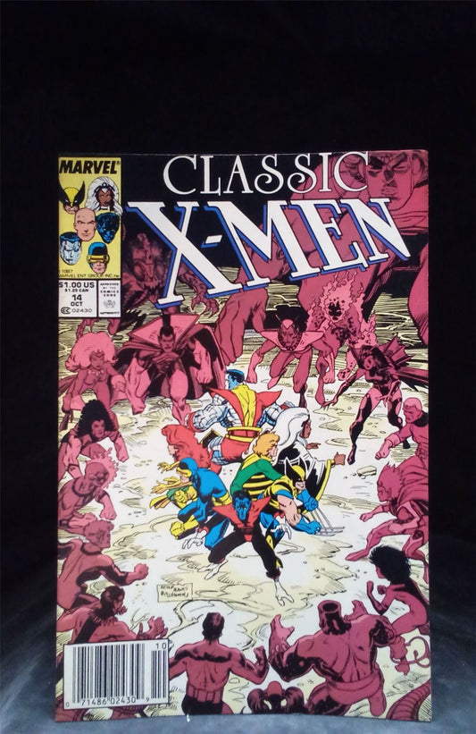 Classic X-Men #14 1987 Marvel Comics Comic Book
