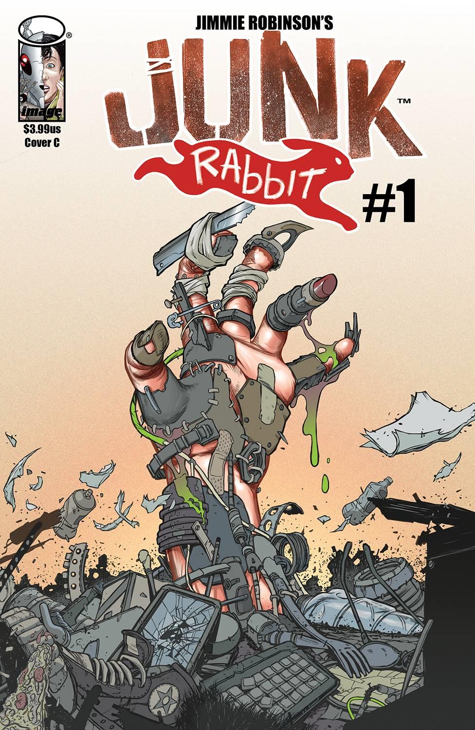 Junk Rabbit #1 Cvr C Robinson (mr) Image Comics Comic Book