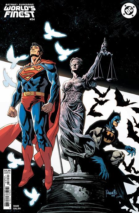 Batman Superman Worlds Finest #34 Cvr B Yanick Paquette Card Stock Var DC Comics Comic Book