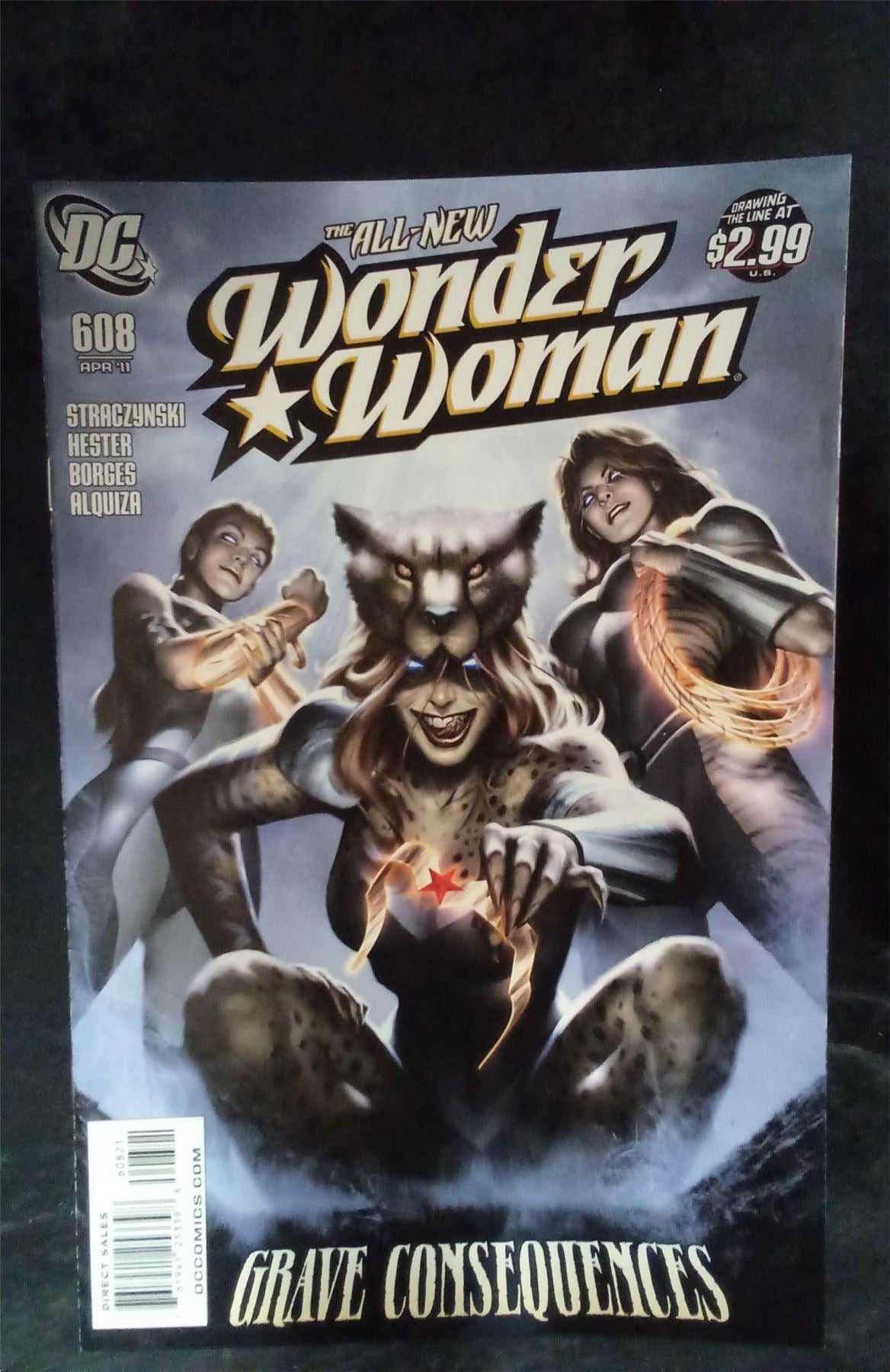 Wonder Woman #608 Variant Cover 2011 DC Comics Comic Book