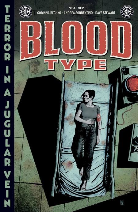 Ec Blood Type #4 (of 4) Cvr B Andrea Sorrentino Var Oni Press Comic Book