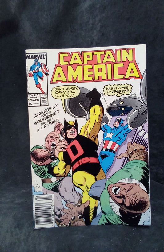 Captain America #328 1987 Marvel Comics Comic Book