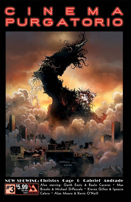 Cinema Purgatorio #3 Vast Cvr (Vast Cvr) Avatar Press Inc Comic Book