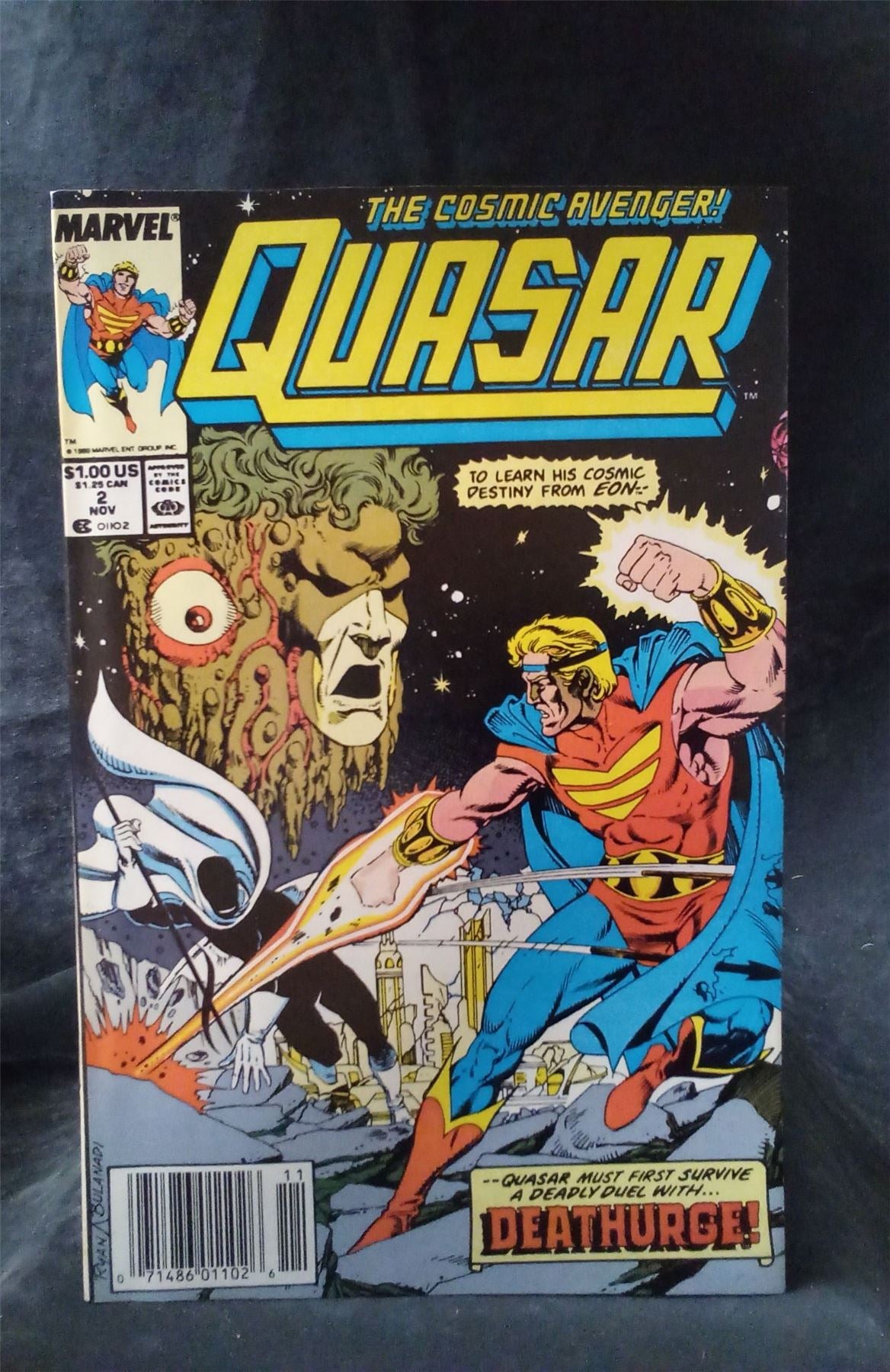 Quasar #2 1989 Marvel Comics Comic Book