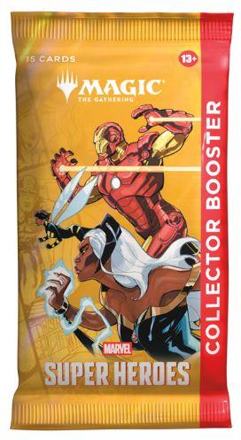 MTG TCG Universes Beyond- Marvel Super Heroes Collector Booster Pack By Wizards of the Coast
