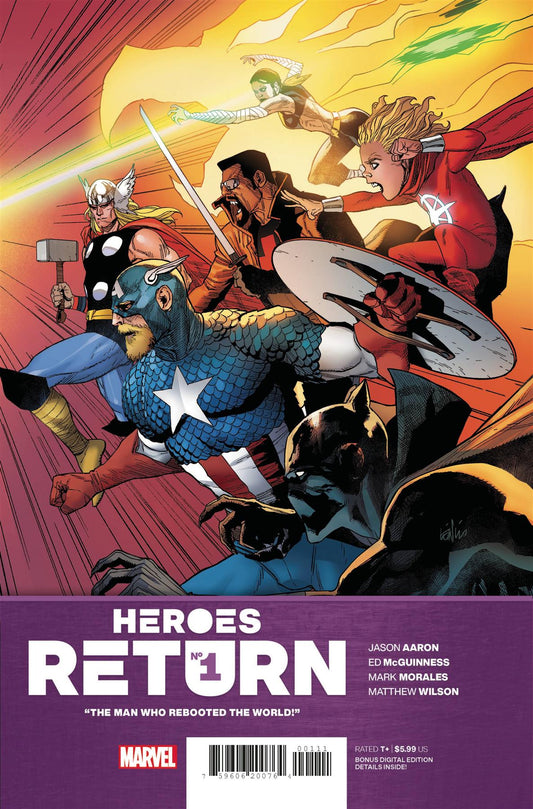 Heroes Return #1 Marvel Comics Comic Book