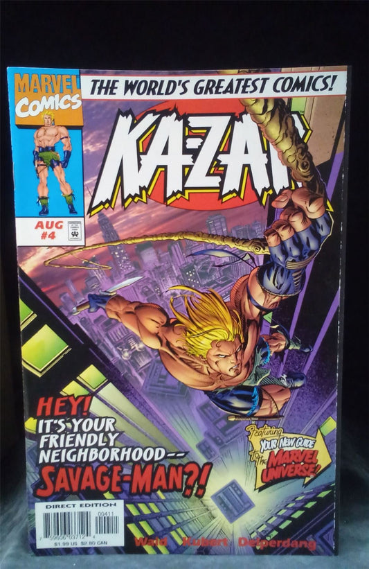 Ka-Zar #4 1997 Marvel Comics Comic Book