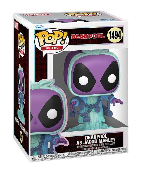 Funko POP Deadpool Literary Classics Deadpool as Jacob Marley #1494 Vinyl Figure