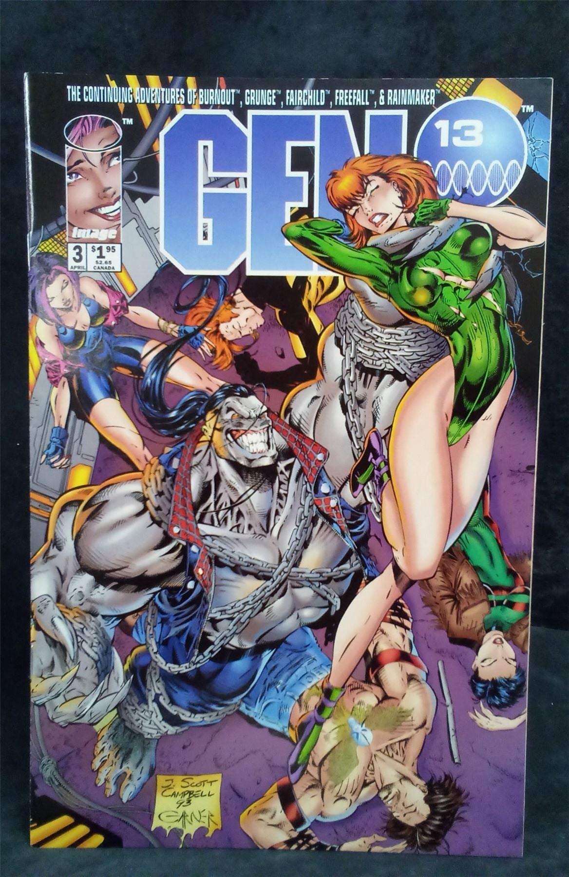 Gen 13 #3 1995 DC Comics Comic Book