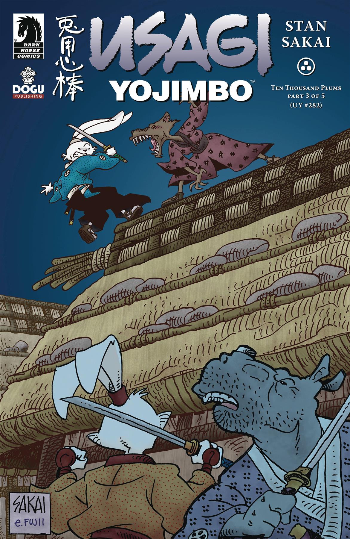 Usagi Yojimbo Ten Thousand Plums #3 Cvr A Sakai Cvr A Sakai Dark Horse Prh Comic Book 2025
