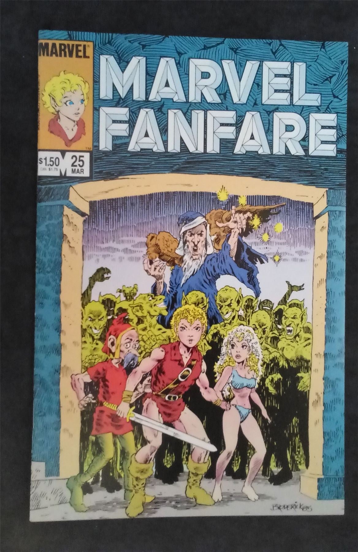 Marvel Fanfare #25 1986 marvel Comic Book