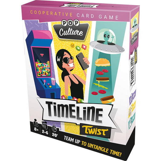 Timeline Twist Pop Culture Edition by Zygomatic Board Game