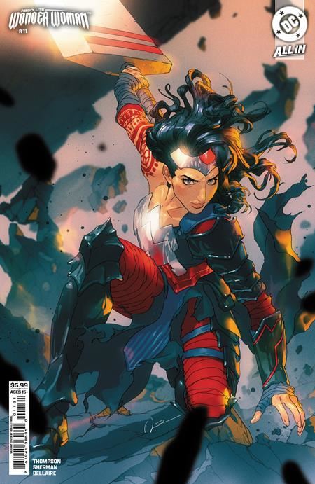 ABSOLUTE WONDER WOMAN #11 CVR C GERALD PAREL CARD STOCK VAR  DC Comics Comic Book 2025
