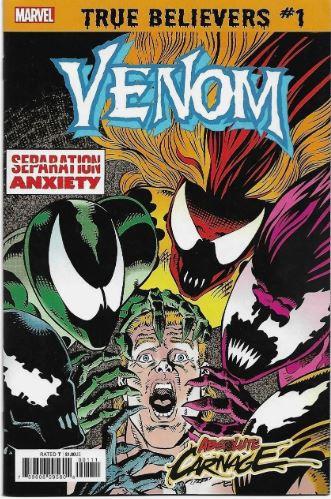 True Believers Absolute Carnage Separation Anxiety #1 () Marvel Comics Comic Book