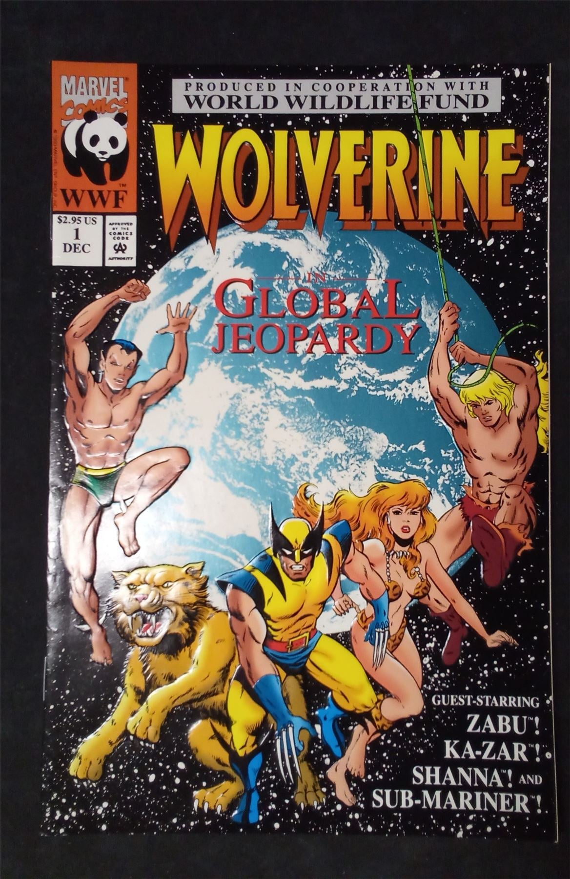 Wolverine: Global Jeopardy 1993 marvel Comic Book